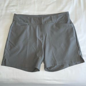 NWT Adidas Solid 5-inch Shorts Women’s Size 10 Medium Gray Primegreen Golf